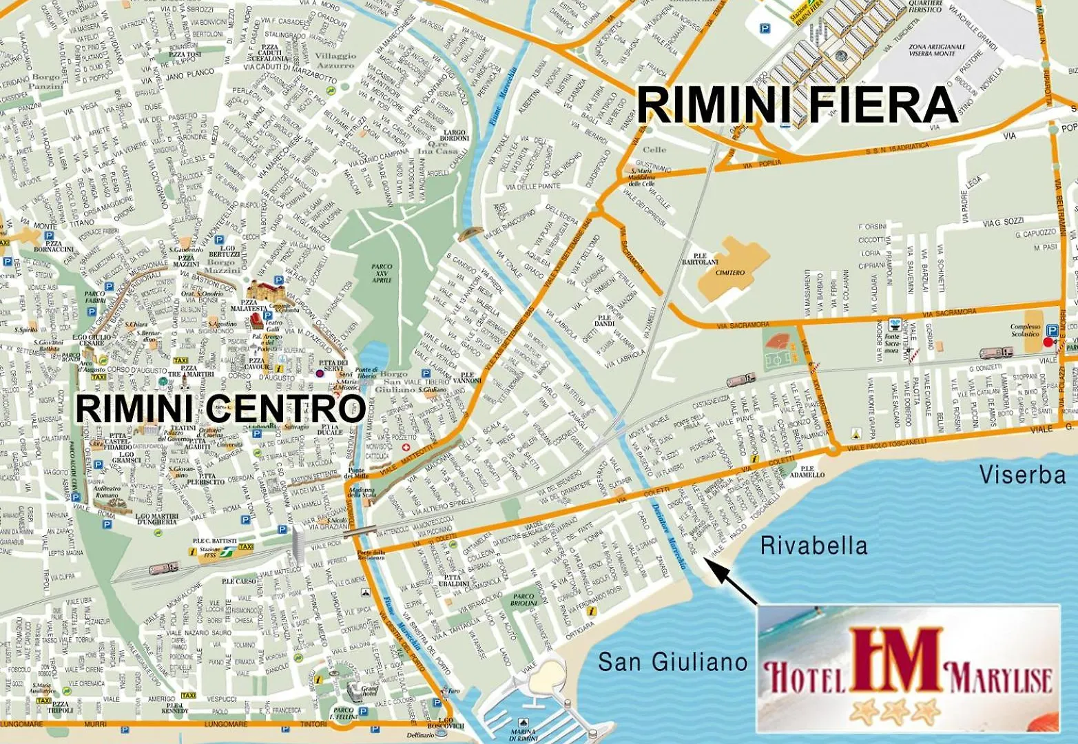 Hotel Marylise Rimini Italie